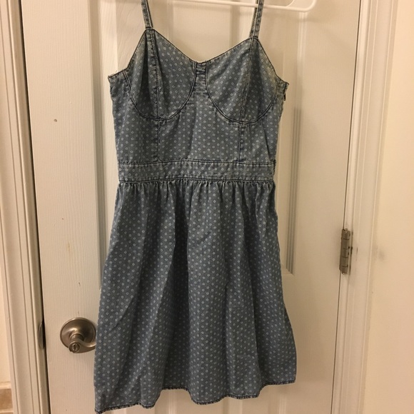 target denim dress